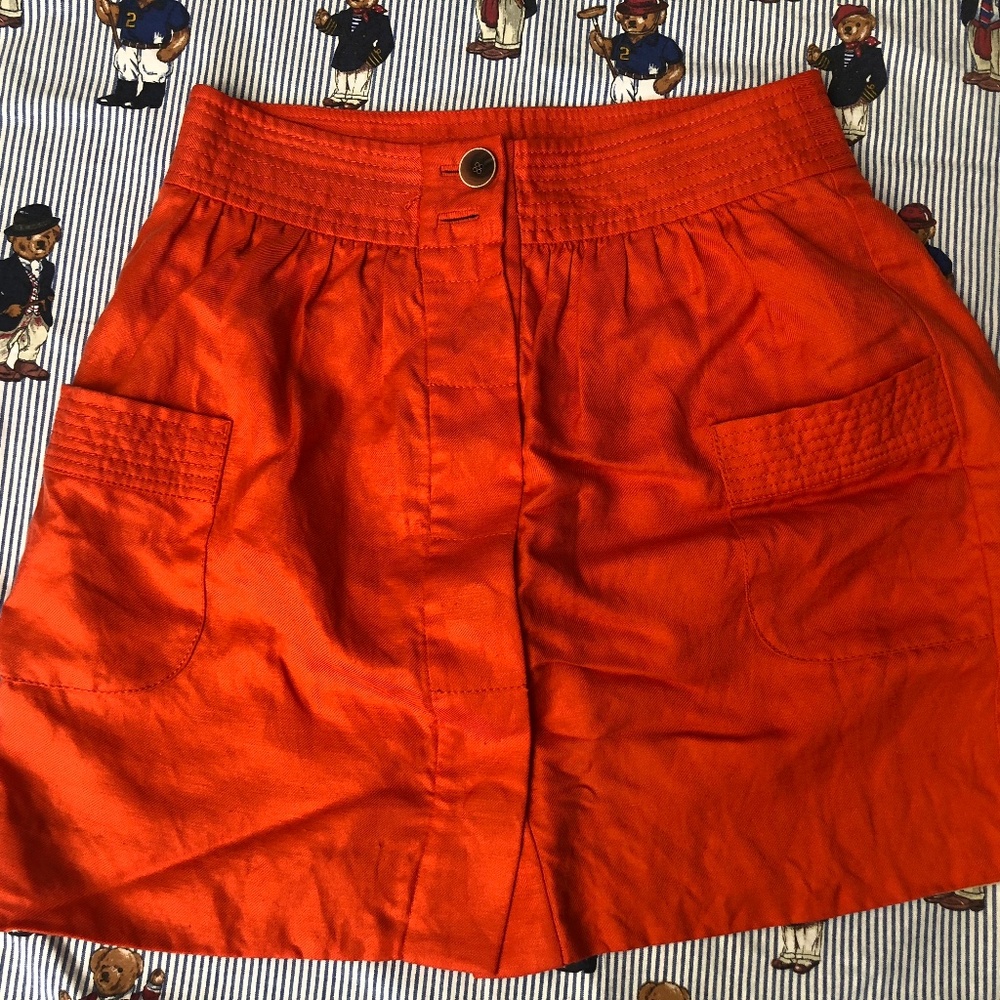 JCrew DORRIE Pleated SKIRT w/ Pocket SIZE 6